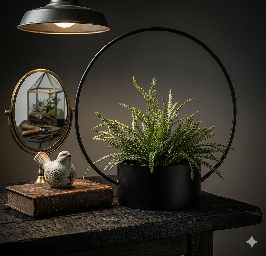 Halo planter - Black